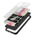 Typography Printed Glass Back Phone Case - Image 3