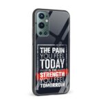 Typography Printed Glass Back Phone Case - Image 2