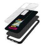 Typography Printed Glass Back Phone Case - Image 3