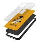 Typography Printed Glass Back Phone Case - Image 3