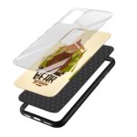 Typography Printed Glass Back Phone Case - Image 3