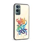 Typography Printed Glass Back Phone Case - Image 2