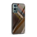Wooden Texture Printed Glass Back Phone Case - Image 2