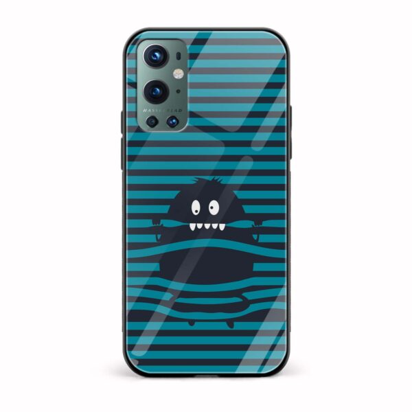 Minimal Printed Glass Back Phone Case