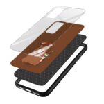 Minimal Printed Glass Back Phone Case - Image 3