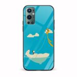 Minimal Printed Glass Back Phone Case