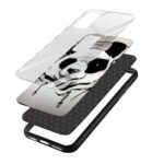 Panda Printed Glass Back Phone Case - Image 3