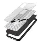 Panda - Dab Printed Glass Back Phone Case - Image 3