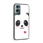 Panda Printed Glass Back Phone Case - Image 2