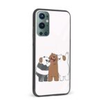 Panda Printed Glass Back Phone Case - Image 2
