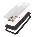 Panda Printed Glass Back Phone Case - Image 3