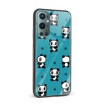 Panda Printed Glass Back Phone Case - Image 2