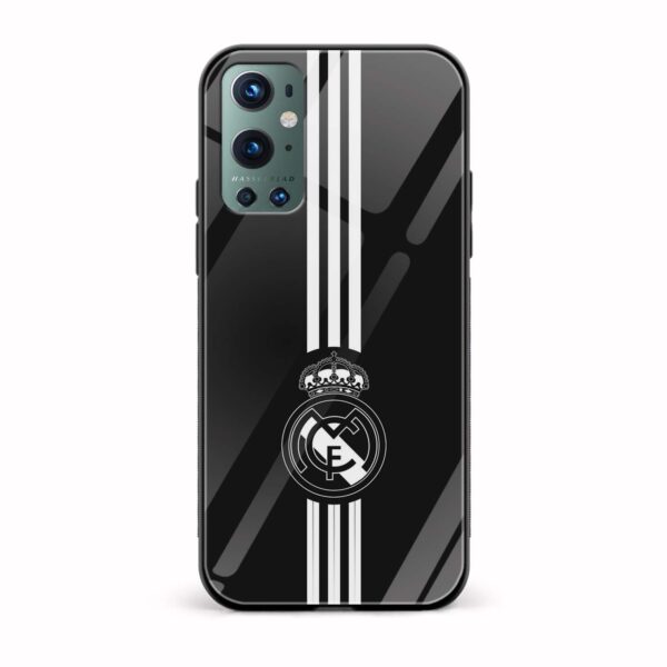 Football Printed Glass Back Phone Case