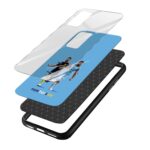 Football - Sergio Aguero Printed Glass Back Phone Case - Image 3