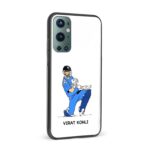 Cricket - Virat Kohli Printed Glass Back Phone Case - Image 2