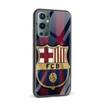 Football - FCB Printed Glass Back Phone Case - Image 2
