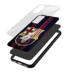 Football - FCB Printed Glass Back Phone Case - Image 3