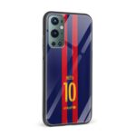 Football - Messi Printed Glass Back Phone Case - Image 2