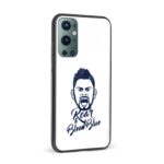 Cricket - Virat Kohli Printed Glass Back Phone Case - Image 2
