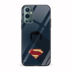 Superman Printed Glass Back Phone Case