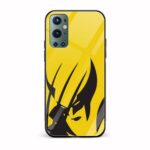 Wolverine Printed Glass Back Phone Case