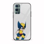 Wolverine Printed Glass Back Phone Case