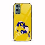 Wolverine Printed Glass Back Phone Case