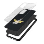 Batman Printed Glass Back Phone Case - Image 3
