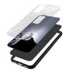 Batman Printed Glass Back Phone Case - Image 3