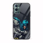 Batman Printed Glass Back Phone Case