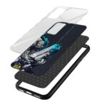 Batman Printed Glass Back Phone Case - Image 3