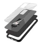 Batman Printed Glass Back Phone Case - Image 3