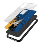 Batman Printed Glass Back Phone Case - Image 3