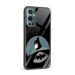 Batman Printed Glass Back Phone Case - Image 2