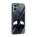 Batman Printed Glass Back Phone Case - Image 2