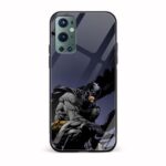 Batman Printed Glass Back Phone Case