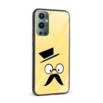 Moustache and Beard Printed Glass Back Phone Case - Image 2