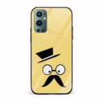 Moustache and Beard Printed Glass Back Phone Case