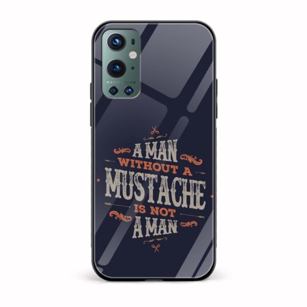 Typography Printed Glass Back Phone Case
