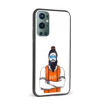 Moustache and Beard Printed Glass Back Phone Case - Image 2