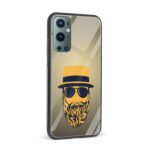 Moustache and Beard Printed Glass Back Phone Case - Image 2