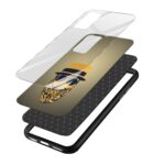 Moustache and Beard Printed Glass Back Phone Case - Image 3