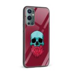 Moustache and Beard Printed Glass Back Phone Case - Image 2