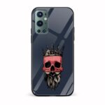 Moustache and Beard Printed Glass Back Phone Case