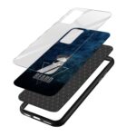Moustache and Beard Printed Glass Back Phone Case - Image 3