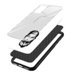 Moustache and Beard Printed Glass Back Phone Case - Image 3