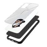 Moustache and Beard Printed Glass Back Phone Case - Image 3