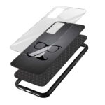 Moustache and Beard Printed Glass Back Phone Case - Image 3