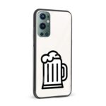 Beer Printed Glass Back Phone Case - Image 2