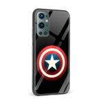 Captain America - Shield Printed Glass Back Phone Case - Image 2